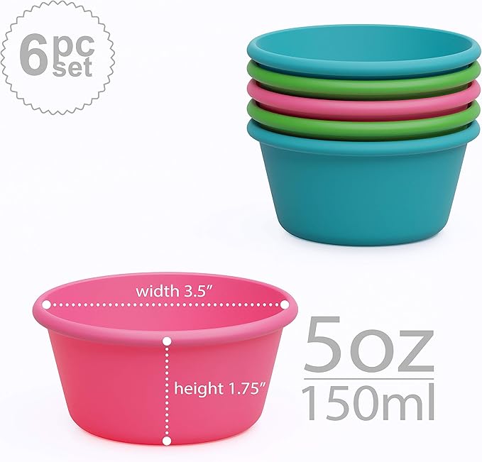 Silicone Jumbo Muffin Cups For Baking, Smooth Large Air Fryer Muffin Cups, 3 1/2 Inch Muffin Baking Cups, Jumbo Cupcake Liners - Set of 6